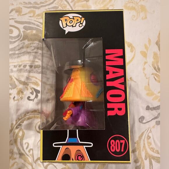 NIB Funko Pop! Disney Nightmare Before Christmas Mayor 807 figure - Picture 2 of 6